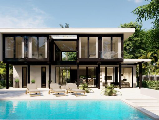 Aston Estates - Villa Paraiso, Gartenansicht mit Pool